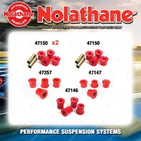 Nolathane Spring eye shackle bush kit for DAIHATSU F SERIES F25 F55 F65 UTE