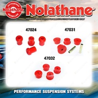 Nolathane Spring eye shackle bush kit for FORD ESCORT MK1 1100 1300 1600 4CYL