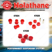 Nolathane Spring eye shackle bush kit for FORD ESCORT MK2 1600 2000 RS2000 4CYL