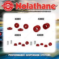 Nolathane Shock absorber bush kit for FORD F SERIES F100 F250 F350 8CYL 4WD