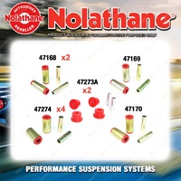 Nolathane Spring eye shackle bush kit for FORD F SERIES F100 F250 F350 8CYL 4WD