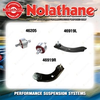 Nolathane Trailing arm lower arm & bush kit for FORD FAIRLANE BA BF 8CYL