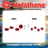 Nolathane Shock absorber bush kit for FORD FAIRLANE NA NC 6/8CYL 6/1988-3/1995