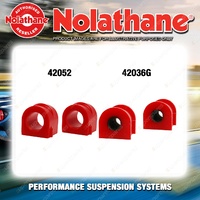 Nolathane Sway bar mount bush kit for HOLDEN CAPRICE WH 6/8CYL 6/1999-4/2003