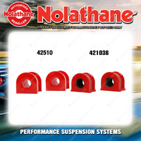 Nolathane Sway bar mount bush kit for HOLDEN COMMODORE VE 6/8CYL 8/2006-5/2013