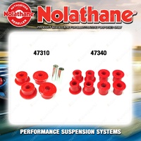 Nolathane Spring eye shackle bush kit for HOLDEN COMMODORE VY VZ Leaf Rear cab