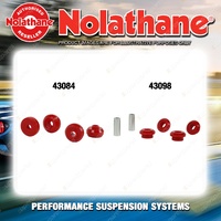 Nolathane Shock absorber bush kit for HOLDEN MONARO VZ 8CYL 9/2004-7/2006