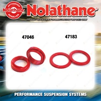 Nolathane Spring pad bush kit for HSV COMMODORE GROUP A VN 8CYL 10/1989-6/1993