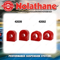 Nolathane Sway bar mount bush kit for HSV MALOO VR VS 8CYL 7/1993-10/2000