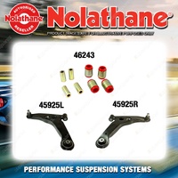 Nolathane Control arm lower arm & bush kit for MITSUBISHI LANCER CH CS 4CYL