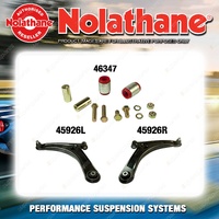 Nolathane Control arm lower arm & bush kit for MITSUBISHI LANCER CJ 4CYL FWD