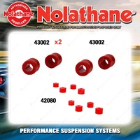 Nolathane Shock absorber bush kit for NISSAN 120Y B210 4CYL 3/1974-5/1979
