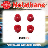 Nolathane Shock absorber bush kit for NISSAN 1600 P510 4CYL 1965-1973