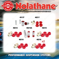 Nolathane Control arm bush kit for NISSAN 180SX S13 4CYL 1984-1996