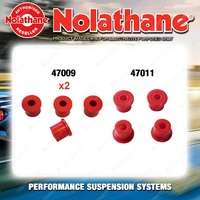 Nolathane Spring eye & shackle bush kit for NISSAN CABSTAR F20 4CYL 5/1974-1982
