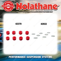 Nolathane Sway bar link bush & washers kit for NISSAN NAVARA D22 6CYL 4WD