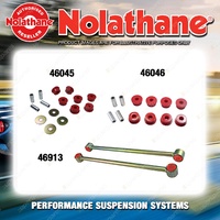 Nolathane Trailing arm bush kit for NISSAN PATROL GU Y61 WAGON CAB CHASSIS Coil