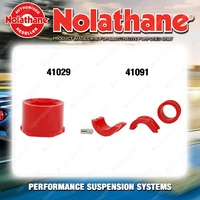 Nolathane Steering rack and pinion bush kit for NISSAN PINTARA R31 4CYL