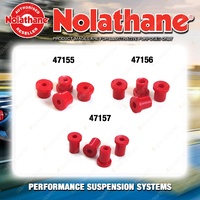 Nolathane Spring eye & shackle bush kit for NISSAN PULSAR B11 VAN 4CYL 1983-1985