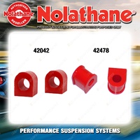 Nolathane Sway bar mount bush kit for NISSAN SKYLINE R33 GTS GTS-T 6CYL RWD
