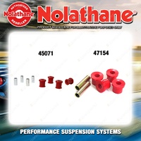 Nolathane Control arm bush kit for NISSAN URVAN E24 4CYL 11/1986-3/2001