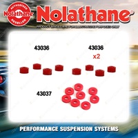 Nolathane Shock absorber bush kit for NISSAN UTE XFN 6CYL 1984-1991