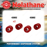 Nolathane Shock absorber bush kit for NISSAN VANETTE C120 4CYL 10/1978-10/1986