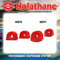 Nolathane Sway bar mount bush kit for SUBARU BRZ ZC6 4CYL 7/2012-ON