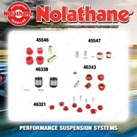 Nolathane Control arm bush kit for SUBARU IMPREZA WRX GV SEDAN GR HATCH 4CYL