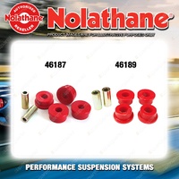 Nolathane Trailing arm bush kit for SUBARU LEGACY BC BF INCL RS TURBO 4CYL