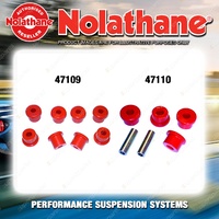 Nolathane Spring eye & shackle bush kit for SUZUKI HATCH SS40 SS80 3CYL