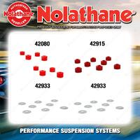 Nolathane Sway bar link bush & washers kit for TOYOTA CROWN MS123 6CYL 1983-1987
