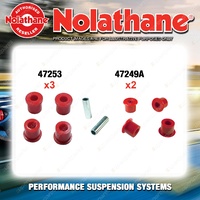 Nolathane Spring eye shackle bush kit for TOYOTA DYNA BU100 142 BU212 4CYL