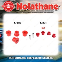 Nolathane Spring eye & shackle bush kit for TOYOTA TOWNACE YR39 4CYL 1992-1996