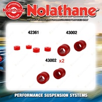Nolathane Shock absorber bush kit for TOYOTA TOYOACE LY30 31 RY31 4CYL 1980-1985