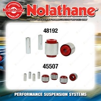 Front Nolathane Suspension Bush Kit for AUDI S6 C5 TYP 4B INCL RS6 1999-2003