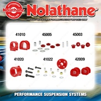 Front Nolathane Suspension Bush Kit for FORD ESCORT MK2 1600 2000 RS2000