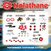 Front Nolathane Suspension Bush Kit for FORD FAIRLANE ZF ZG ZH 8CYL 1972-1979