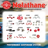 Front Nolathane Suspension Bush Kit for FORD FALCON XE XF 6/8CYL 10/1982-10/1987