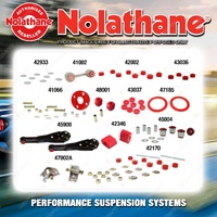 Front Nolathane Suspension Bush Kit for FORD FALCON XG UTE VAN 6CYL 1993-1996