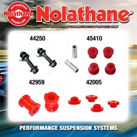 Front Nolathane Suspension Bush Kit for FORD FESTIVA WB WD 4CYL 1/1994-12/1997