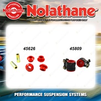 Front Nolathane Suspension Bush Kit for FORD FOCUS LV RS 5CYL 2009-6/2012