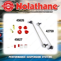 Front Nolathane Suspension Bush Kit for FORD FOCUS LW LZ EXCL RS AMD ST 2011-ON