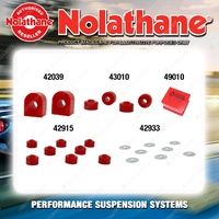 Front Nolathane Suspension Bush Kit for HOLDEN F SERIES FE FC FB 6CYL 1957-1961