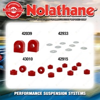 Front Nolathane Suspension Bush Kit for HOLDEN H SERIES HD HR 6CYL 2/1965-2/1968