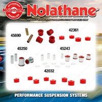 Front Nolathane Suspension Bush Kit for HOLDEN RODEO TFS 6CYL 4WD 1988-2003