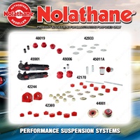 Front Nolathane Suspension Bush Kit for HSV COMMODORE GROUP A VL 8CYL 1988-1989