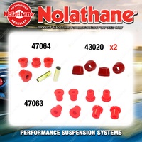 Front Nolathane Bush Kit for JEEP CJ SERIES CJ7 CJ8 SCRAMBLER OVERLANDER