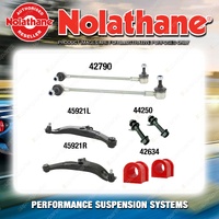 Front Nolathane Suspension Bush Kit for MAZDA 323 BJ 4CYL 9/1998-12/2003