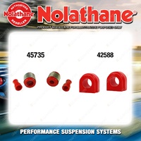 Front Nolathane Suspension Bush Kit for MINI MINI R50 R52 R53 INCL JCW 2000-2009